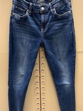 Lucky Brand Women's Mid/Dark Blue Skinny Jeans